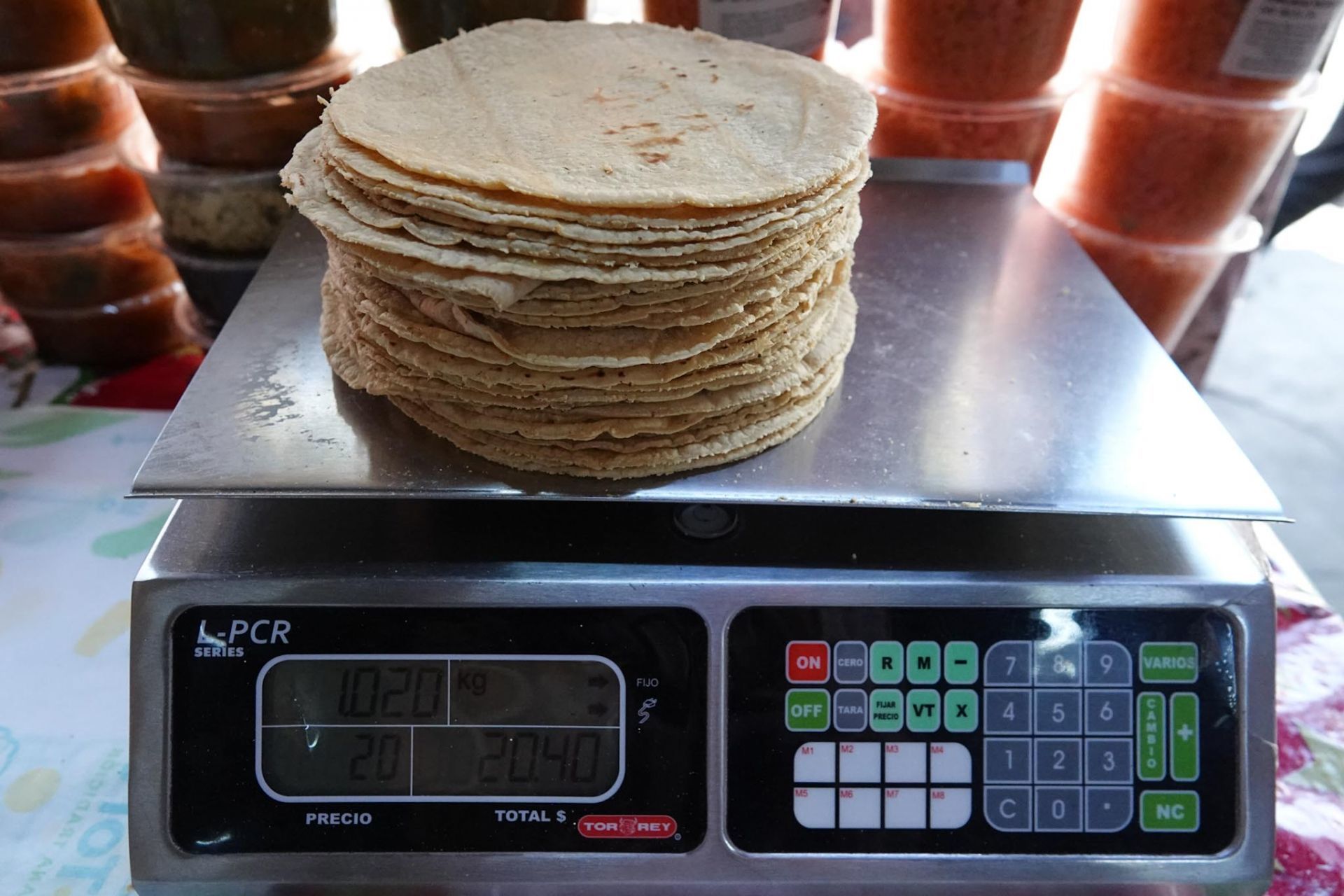 Precio de la tortilla