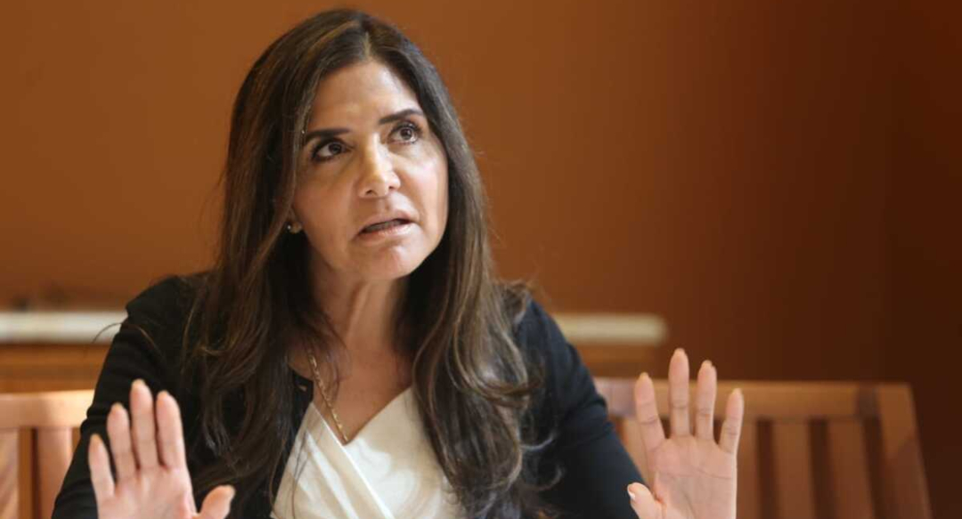 Alejandra Barrales, senadora de Movimiento Ciudadano