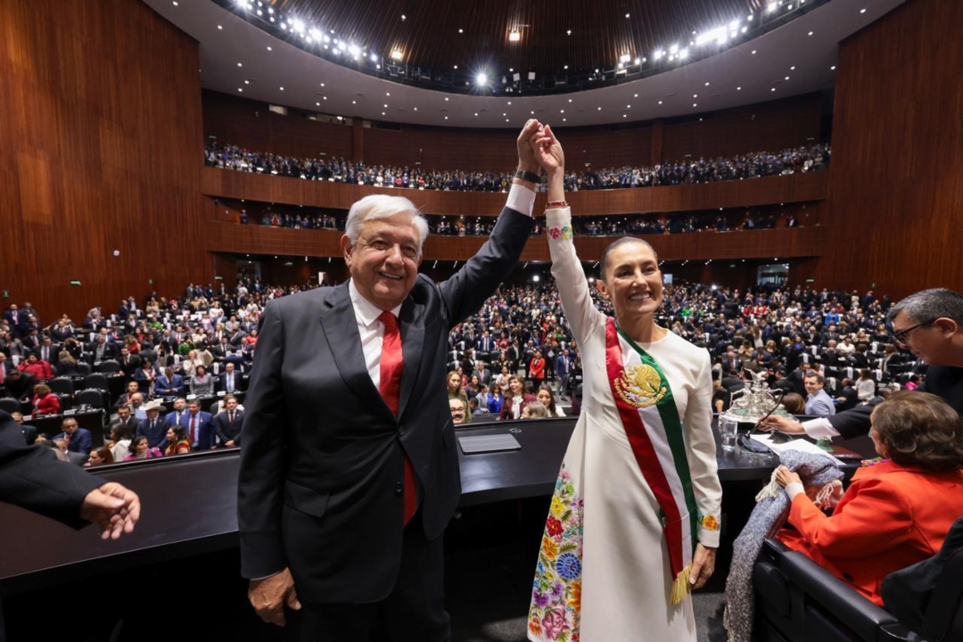 AMLO y Claudia Sheinbaum