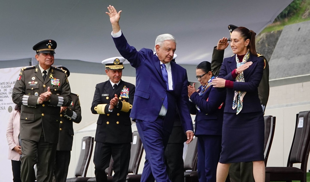 AMLO y Claudia Sheinbaum