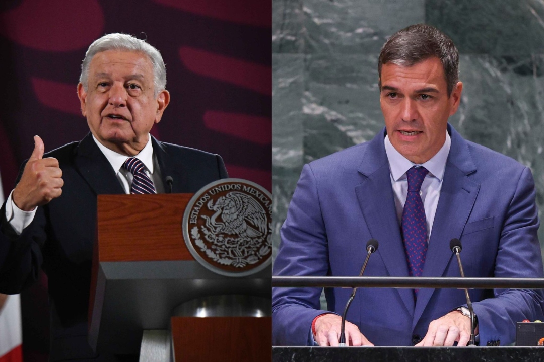 AMLO y Pedro Sánchez