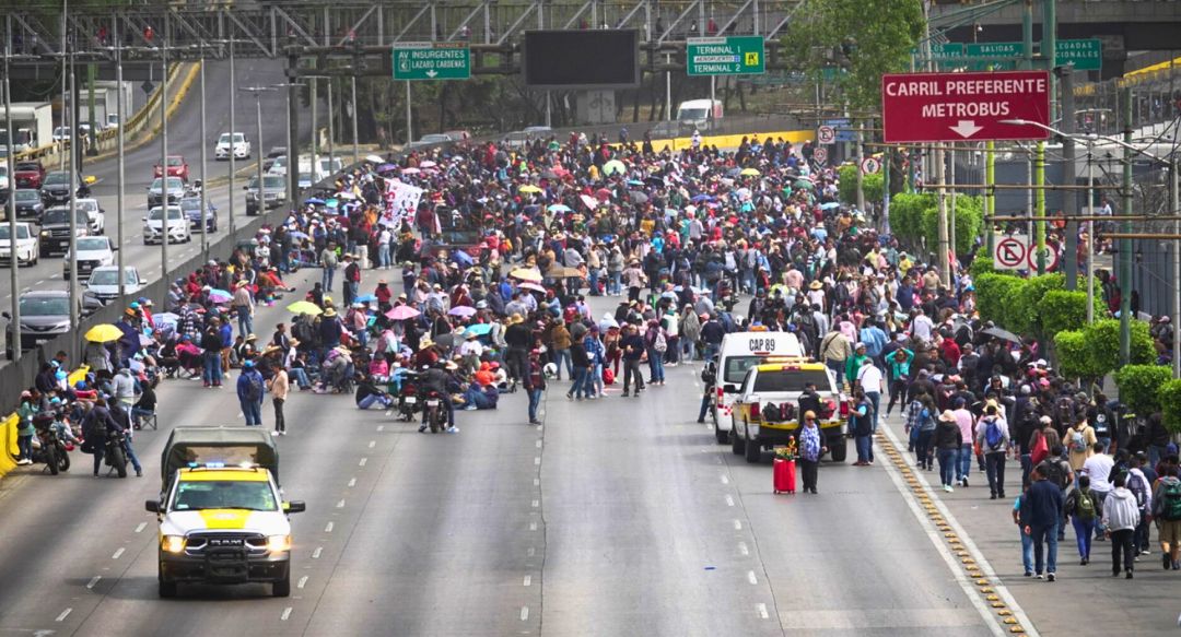 Caos vial en CDMX: marchas y bloqueos hoy jueves 5 de junio | Guillermo ...