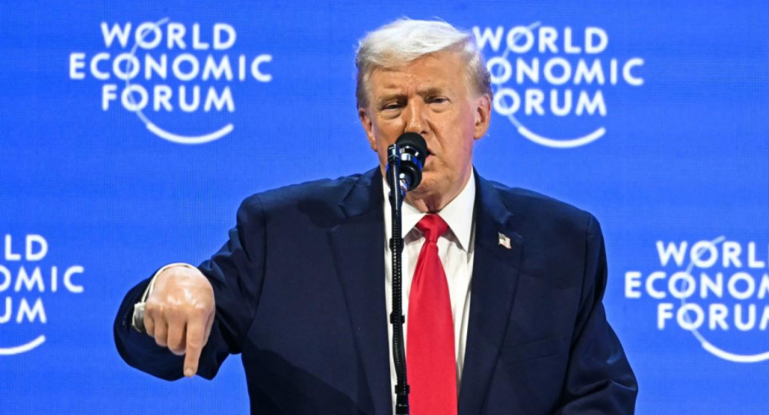 Donald Trump en el Foro Económico de Davos