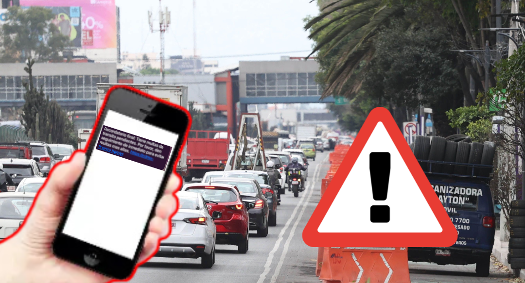 Así opera la estafa de multas falsas en CDMX: este es el mensaje que ...