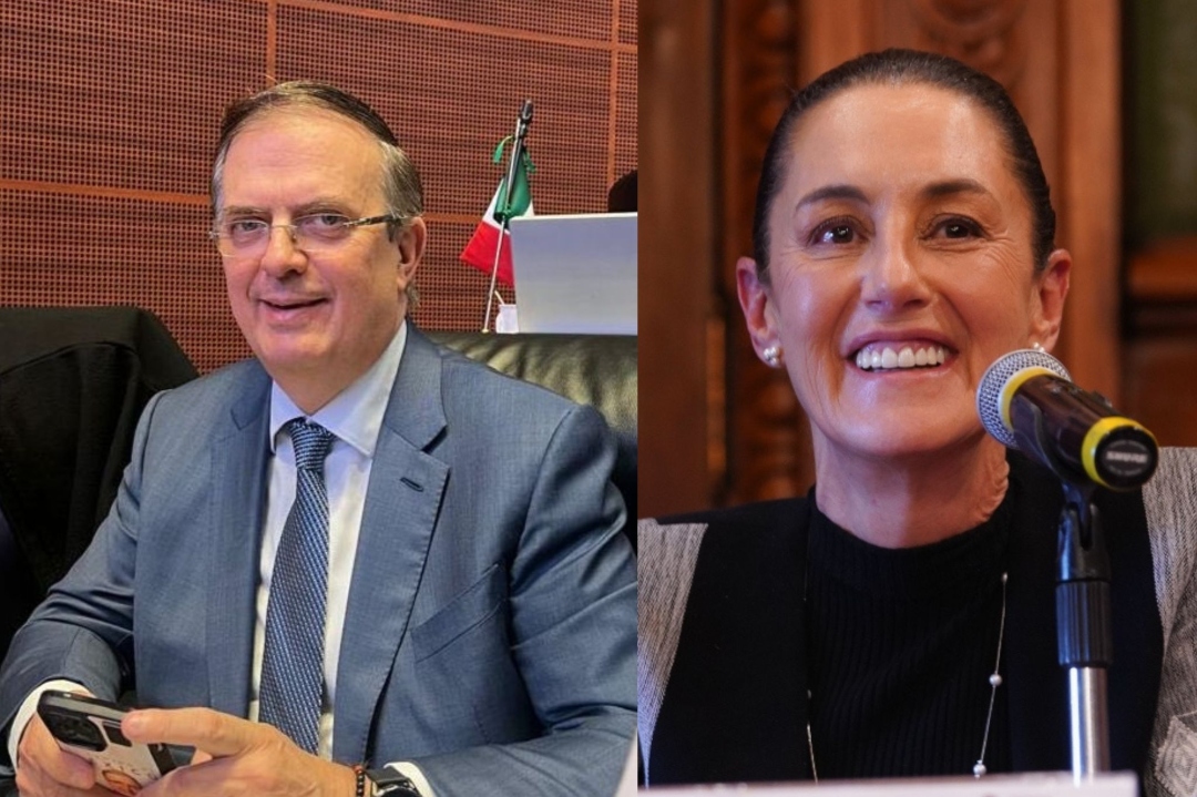 Marcelo Ebrard y Claudia Sheinbaum