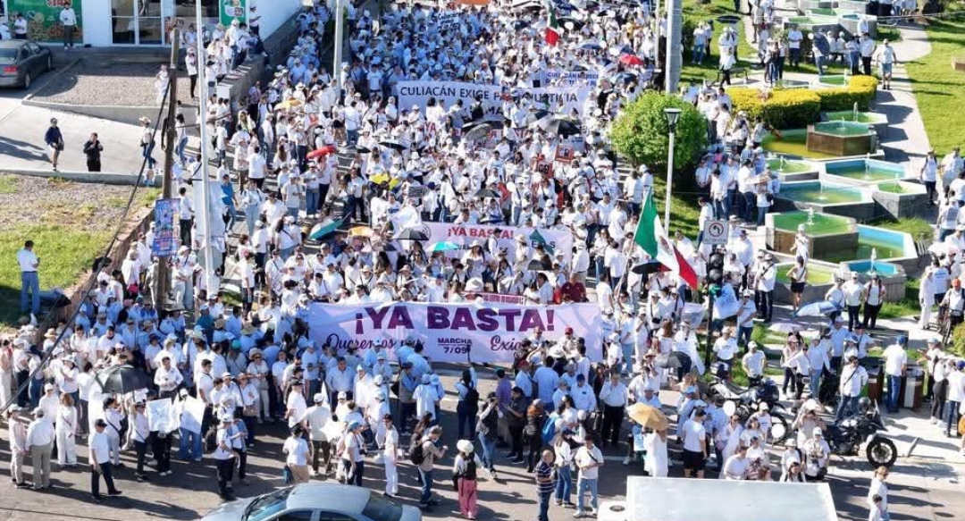 Marcha por la Paz en Sinaloa: miles exigen frenar la violencia entre ...