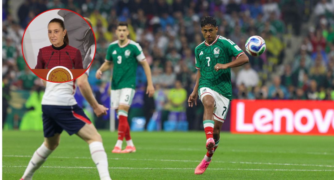 "Nos faltó el último gol", la presidenta Sheinbaum felicita a la Selección Mexicana