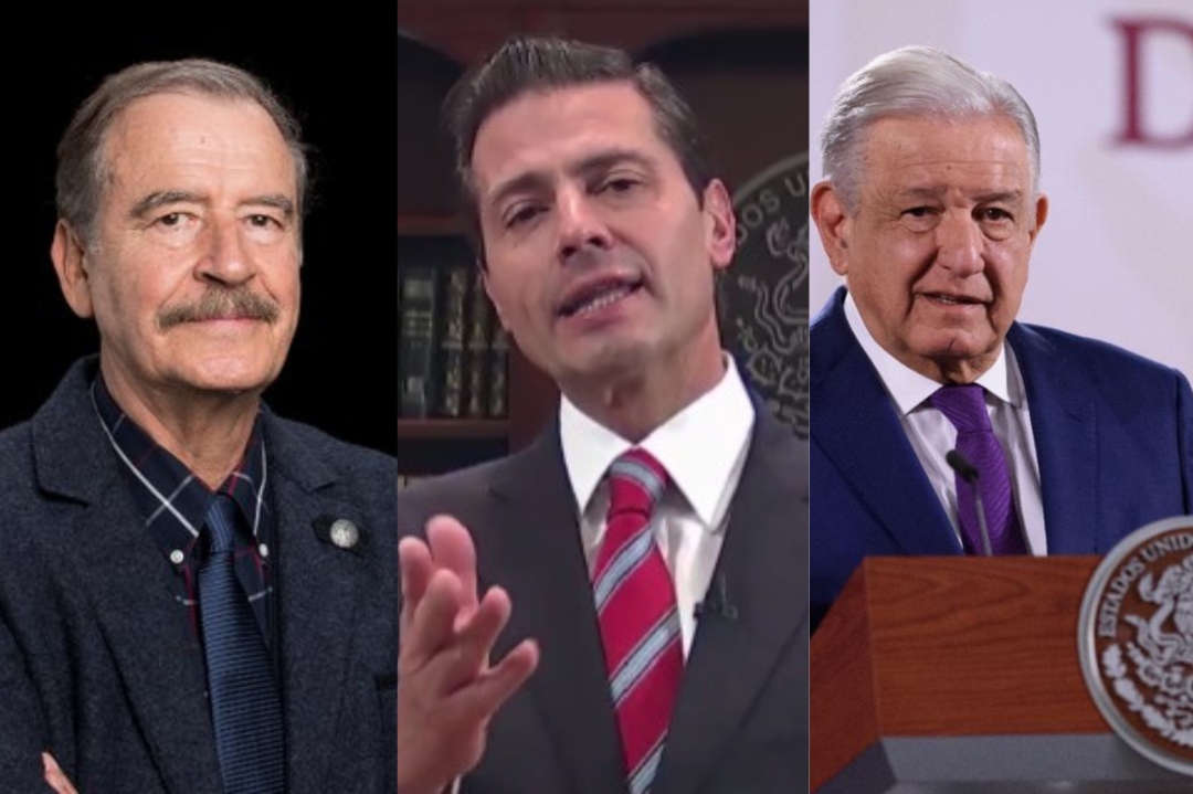 Vicente Fox, Enrique Peña Nieto y Andrés Manuel López Obrador