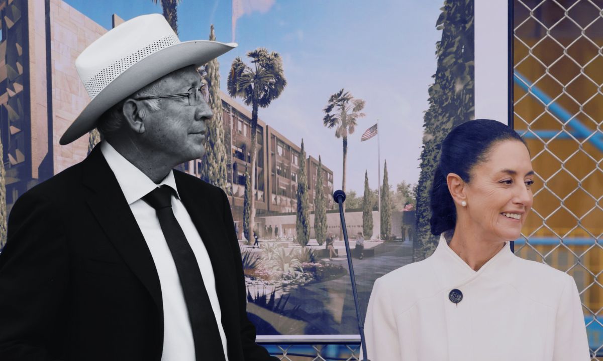 Ken Salazar y Claudia Sheinbaum