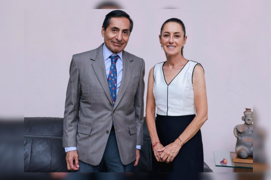 Rogelio Ramírez y Claudia Sheinbaum