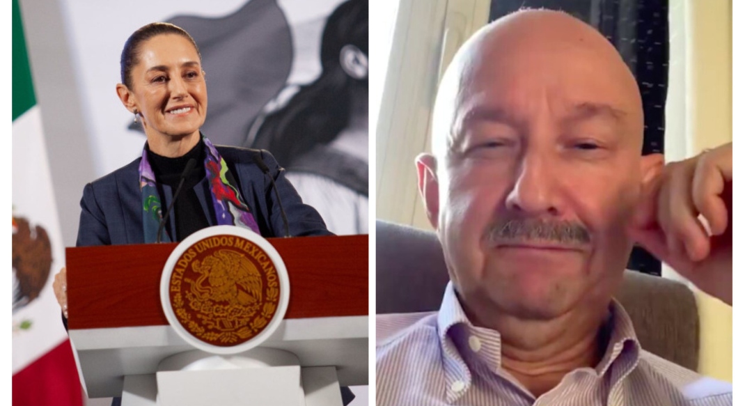 Claudia Sheinbaum y Carlos Salinas de Gortari