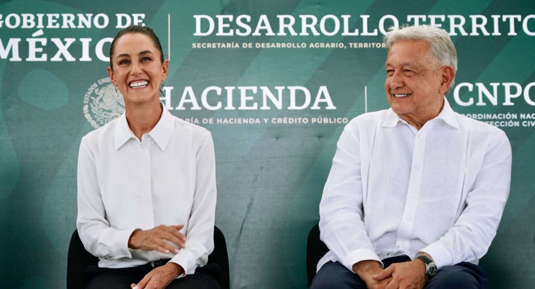 Claudia Sheinbaum y AMLO