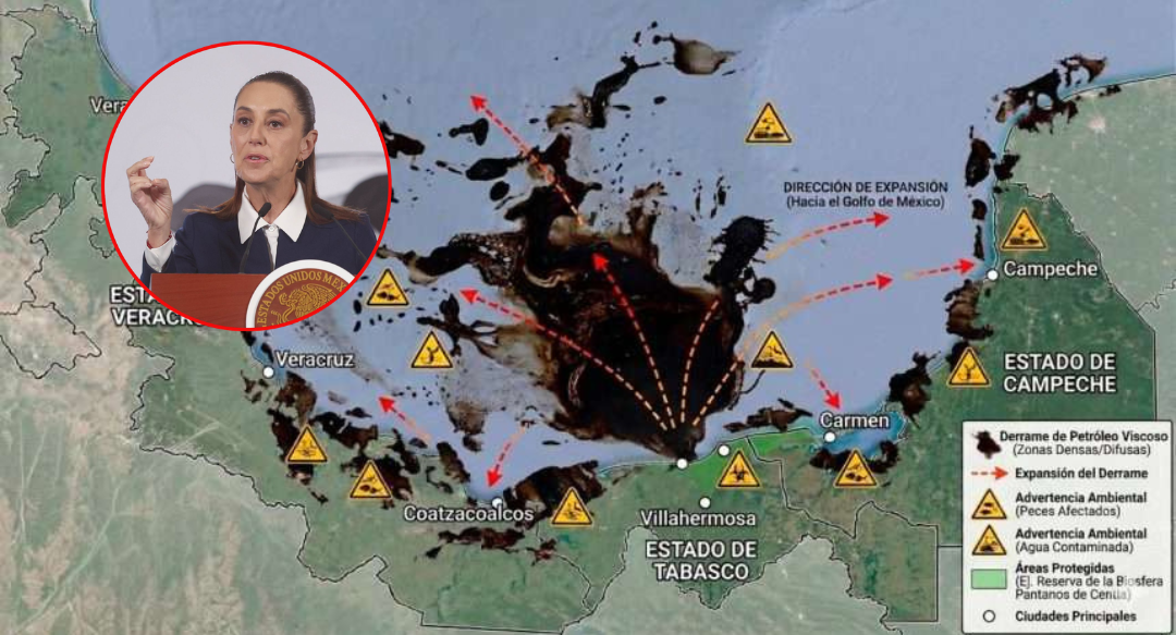 Sheinbaum desacredita la imagen de Greenpeace