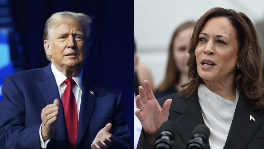 Donald Trump y Kamala Harris