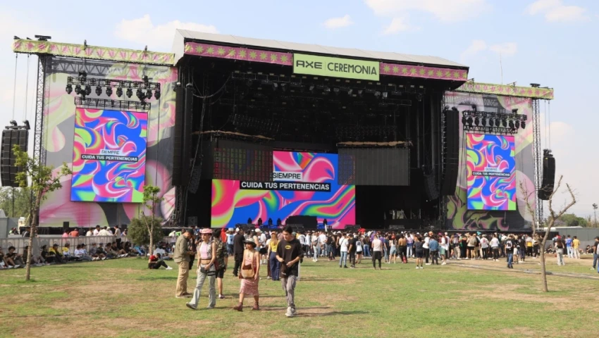 axe ceremonia parque bicentenario heridos accidente concierto