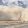 tormenta de arena Aldama Chihuahua protección civil