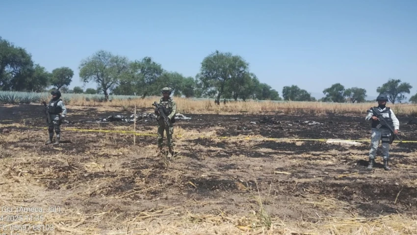 jalisco aeronave helicoptero ameca accidente aereo