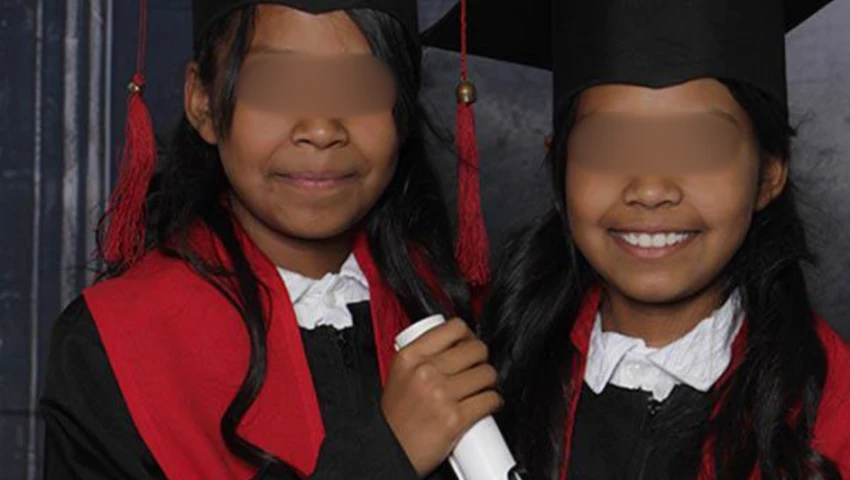 Meredith y Medellín se graduarían esta semana.