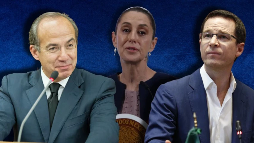 “Espurio, entreguista y vendepatrias”: Sheinbaum arremete contra Calderón y Ricardo Anaya en medio del caso de huachicol fiscal