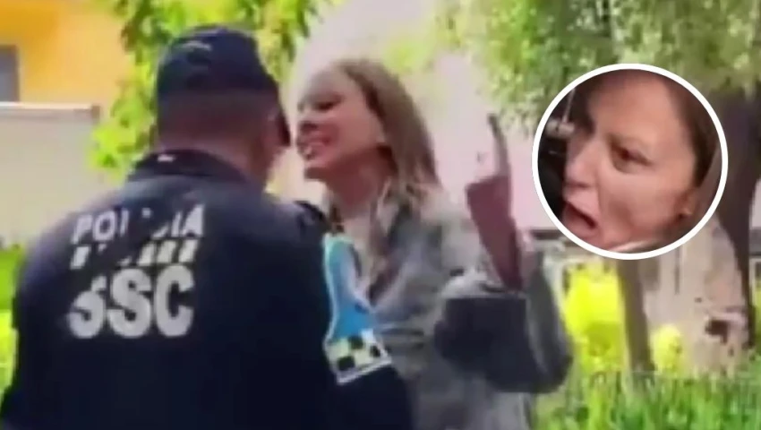 “Lady Racista”: NUEVOS VIDEOS muestran cómo inició el conflicto con policía en la Condesa