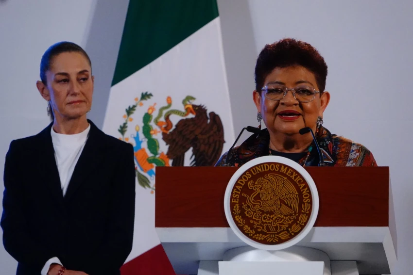 Claudia Sheinbaum y Ernestina Godoy