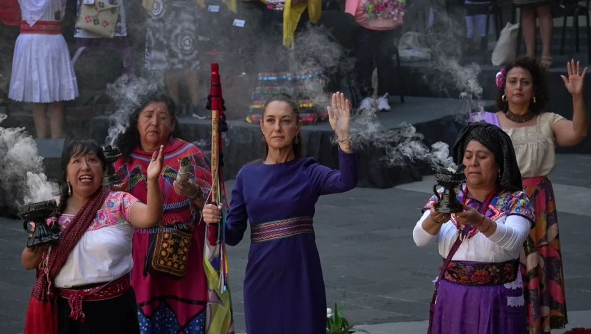 "Es tiempo de mujeres": Claudia Sheinbaum conmemora el 8M en México