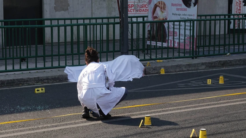 Escena de asesinato de Ximena Guzmán