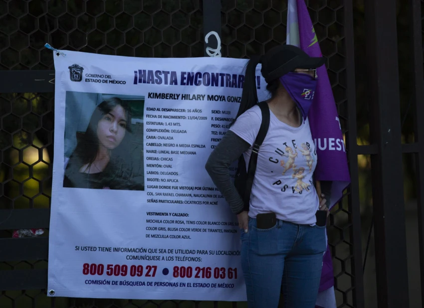 Kimberly Moya sigue desaparecida