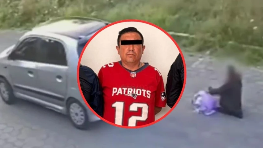 Taxista de Coacalco abandona a una joven en la calle tras abusar de ella: el VIDEO del momento exacto