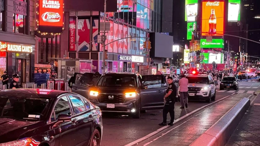 Tiroteo en Times Square: VIDEOS muestran el momento de pánico ante el ataque de un menor