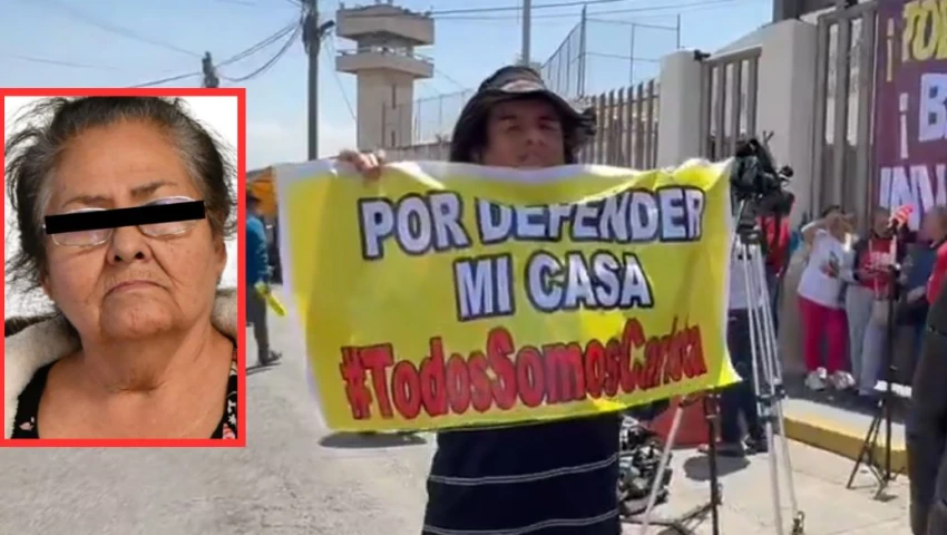 "Todos somos Carlota": Así el apoyo para la libertad de la "abuelita" que mató a dos en Chalco | IMÁGENES