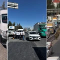 Transportistas se concentran en Parque Naucalli