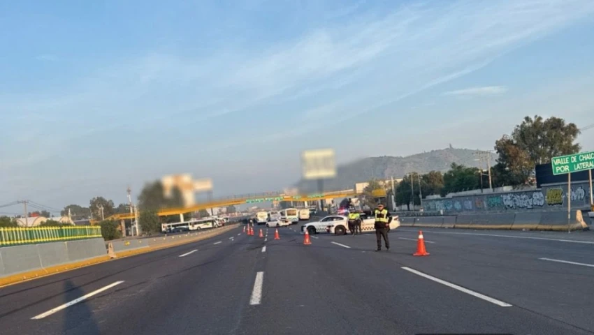 Bloqueo en la México-Puebla Bloqueo en la México-Puebla