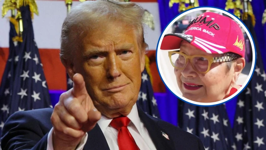 Latinos apoyan a Trump