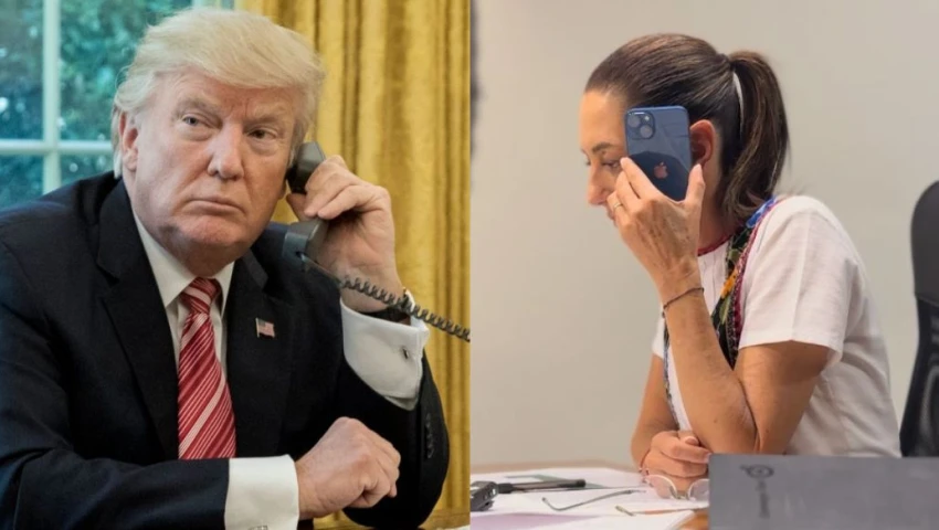 Trump revela "llamada muy productiva" con Sheinbaum: ¿De qué hablaron?