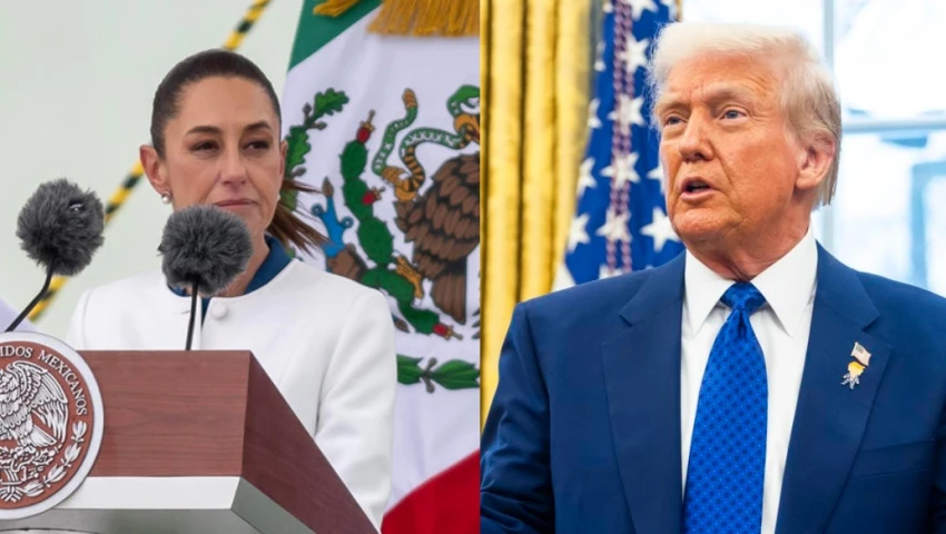 Claudia Sheinbaum y Donald Trump