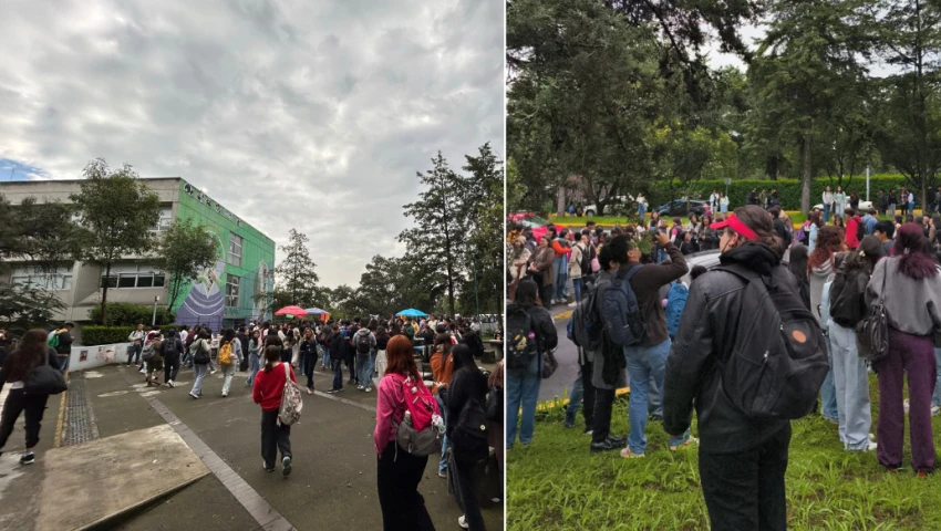Amenaza de bomba en la FCPyS de la UNAM Amenaza de bomba en la FCPyS de la UNAM