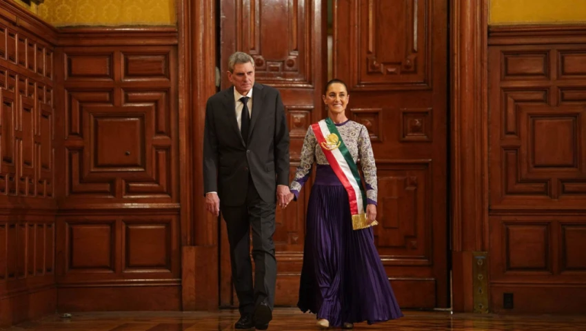 Las diseñadoras del vestido de Claudia Sheinbaum