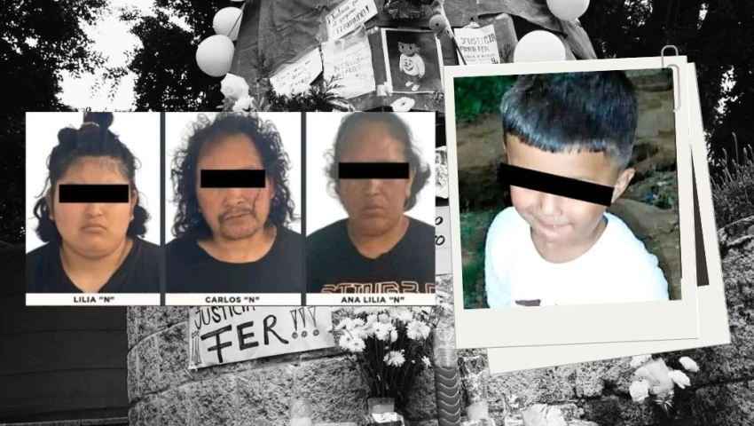 Vinculan a proceso a tres implicados en caso Fernandito: Alcanzarían hasta 140 años de cárcel