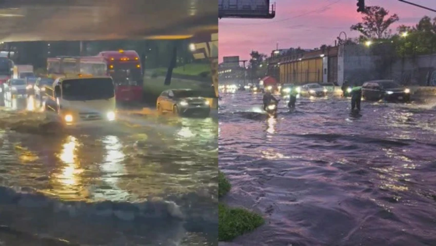 VIDEOS | Así se vivió la lluvia más intensa en CDMX: Las afectaciones hoy, 12 de agosto