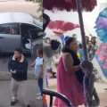 VIDEOS| Doña Carlota ahora es disfraz: así fue su aparición en el carnaval de Tlaxcala