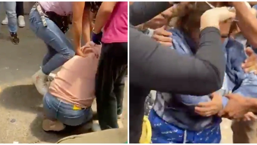 Tepito, robo, mujeres, pelea, linchamiento