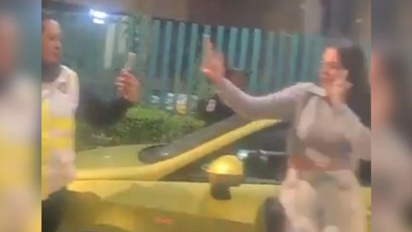 VIDEO | “Lady Cerda”: discrimina e intenta sobornar a policía CDMX tras detención por alcoholímetro