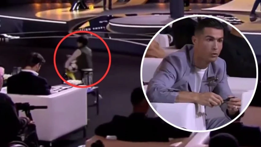 VIDEO | Niño burla la seguridad para acercarse a Cristiano Ronaldo: El inesperado desenlace