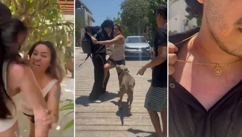 VIDEO| Toallas, amenazas y un machete: turistas acusan agresión en Airbnb de Puerto Escondido
