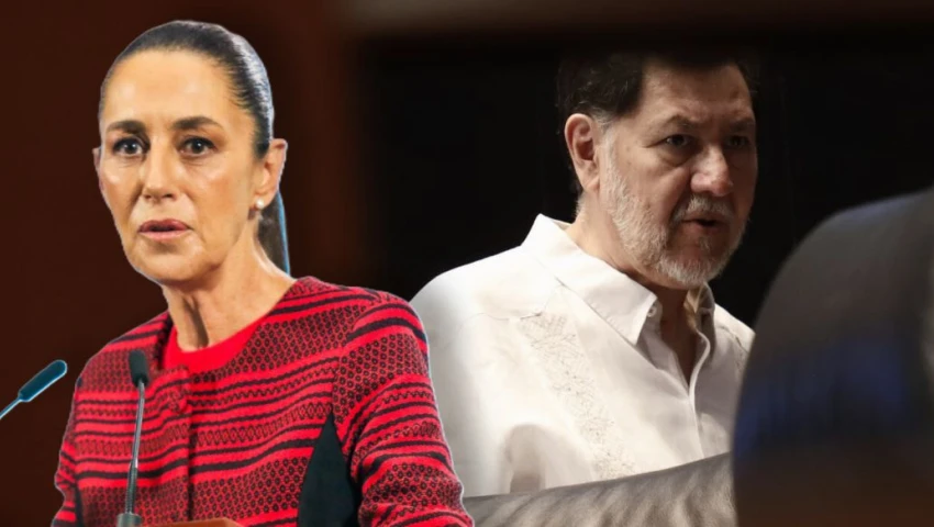 VIDEO| Amenazan de muerte a Noroña: Esta fue la reacción de Sheinbaum