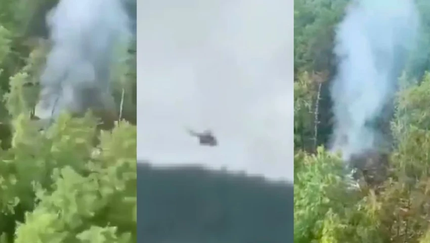 VIDEO| Así quedó el avión que se estrelló en Rusia: Arrastraba historial de accidentes desde 2018
