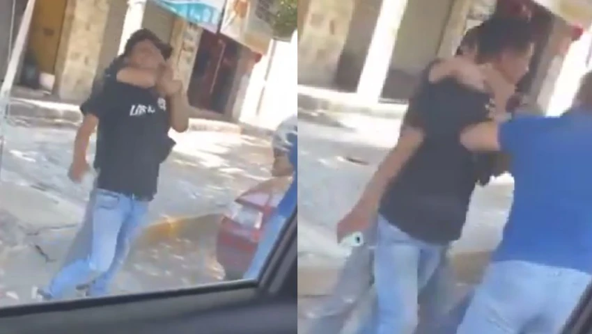 VIDEO| "Por estorbar", familia da brutal golpiza a joven vendedor en Puebla: Esto se sabe