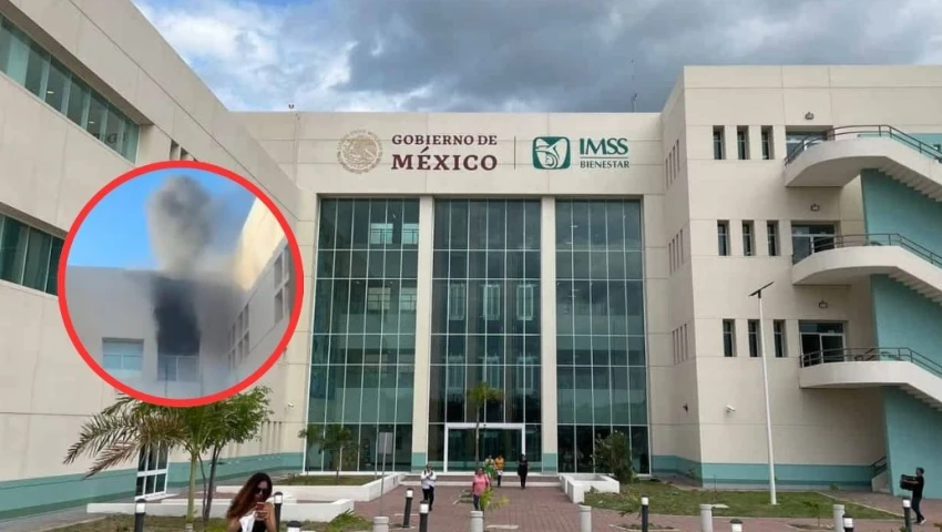 VIDEO| ¿Qué pasó en el nuevo Hospital General de Culiacán? Incendio provoca evacuación