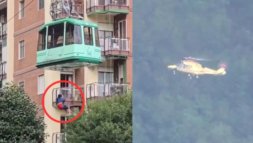VIDEO| Se rompe cable de teleférico en Nápoles: Esto se sabe de las víctimas